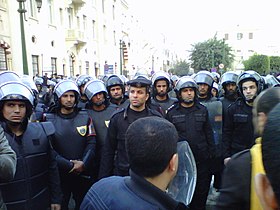 Central Security Force riot police