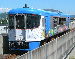 土佐くろしお鉄道阿佐線 9640-1S （後免町駅、2011年9月6日）