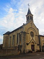 Église Saint-Évre à Saint-Évre.