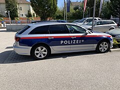 Streifenfahrzeug Audi A6