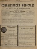 Thumbnail for File:Journal des connaissances médicales pratiques et de pharmacologie. Volume 3, Issue 23 (49ième année, 3ième serie), 9 June 1881. (IA s3409id1397061).pdf