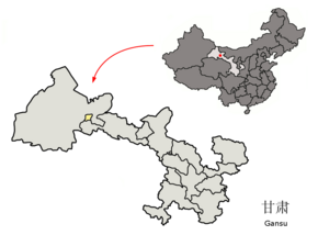 Jiayuguan in der Provinz Gansu