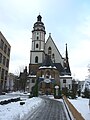 L'église Saint-Tomas à Leipzig