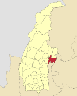 Location in Sagaing region