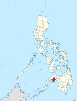 Locatie van Zamboanga del Sur in de Filipijnen