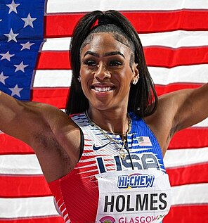 Alexis Holmes im Jahr 2024