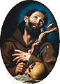 Saint Francis by Bernardo Strozzi