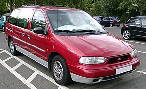 Ford Windstar (1998), модель на экспорт