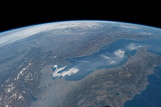 The Tiber Valley from Space