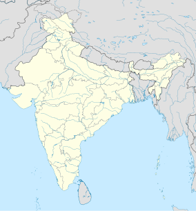 Map showing the location of Chinnar Wildlife Sanctuary