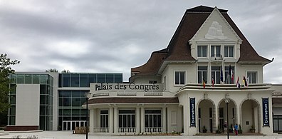 2020, extension du palais des Congrès.