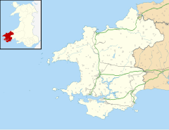 Llangwm is located in Pembrokeshire