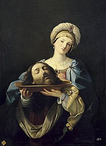 Salomé con la Cabeza del Bautista (1761), Copia de Guido Reni, Real Academia de Bellas Artes de San Fernando.[2]​