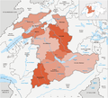 Verwaltungskreise des Kantons Bern bis 31. Dezember 2018