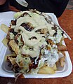 Australische döner met geraspte kaas