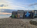 Blockhaus sur la plage de Dépée.