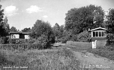 Årsta havsbads stugor, kring 1959