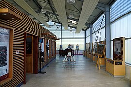 L'intérieur de la maison de la mine.