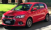 2018 Holden Barina (TM) LS hatchback (facelift)