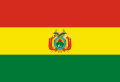 Staatsflagge Boliviens