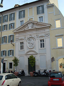 Kyrkan San Filippo Neri in Via Giulia.