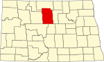 State map highlighting McHenry County