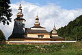 (Orthodoxe) Holzkirche in Miroľa