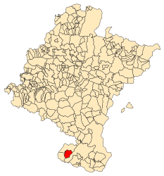 Cintruénigo – Mappa