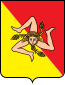 Blason de Sicile