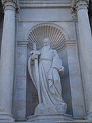 Escultura de sant Pau de Josep Maria Bohigas.