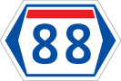 Seoul Special Metropolitan City Route 88 shield}}