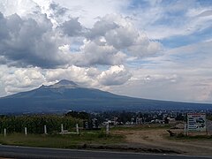 La Malinche desde Colonia Atlacomulco, Tlaxcala, Tlaxcala 02.jpg