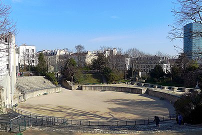 Antični amfiteater ali "Arenes" iz Lutecije