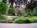 Teich im Park, von Süden.