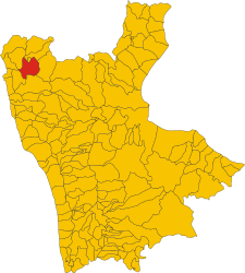 Papasidero – Mappa