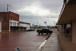 Street in Merkel, March 2014