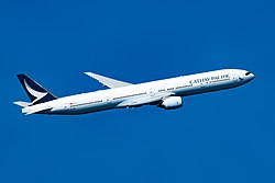 Boeing 777-300 der Cathay Pacific