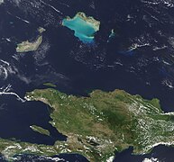 Hispaniola and Turks and Caicos (MODIS 2018-06-18).jpg