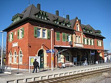 Langenau Bahnhof 080208 IMG 0354.JPG