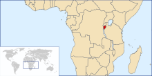 Vị trí của Burundi