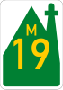 Metropolitan route M19 shield