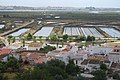 Salt evaporation at Castro Marim