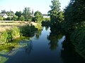 Vue de la Souche un soir d'été.