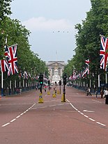 The Mall, al Buckingham Palaco