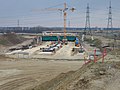 A 5-Baustelle: Tunnel Eibesbrunn, März 2008