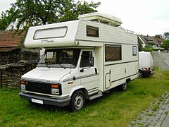 Citroën C25 camping-car.