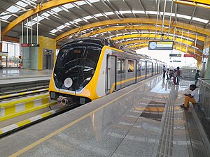 Agra metro rolling stock