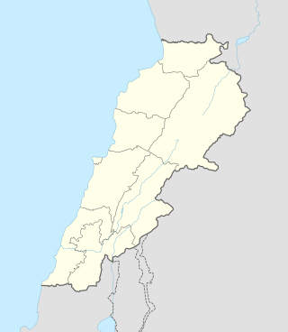 2019–20 Lebanese Premier League is located in Lebanon