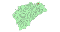 Localisation de Valdevacas de Montejo