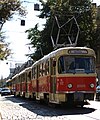 T4D-T4D-B4D-Großzug in Ursprungslackierung (Museumsfahrzeuge des Straßenbahnmuseums)